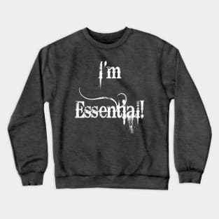 Essential (white) Crewneck Sweatshirt